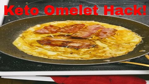 Keto Omelet Hack! #shorts #meat