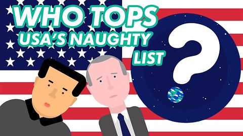 Which countries America has in the Naughty Corner