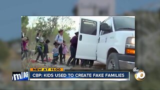 U.S. border officials say agents dealing with fake families