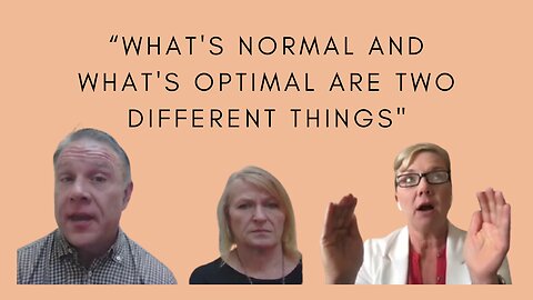Normal VS Optimal Thyroid with Tonia Rainier, NMD and Shawn & Janet Needham R. Ph.