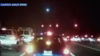 Fireball caught on dash cam video near Little Road and 54