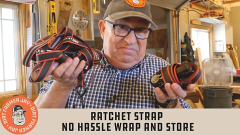 Ratchet Strap - No Hassle Wrap and Store