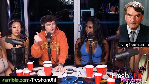 Nick Fuentes discusses David Irving on the Fresh and Fit Podcast