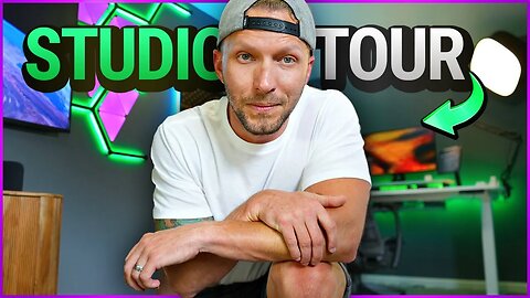 YouTube Studio Tour 2023 - Smart Home Edition!