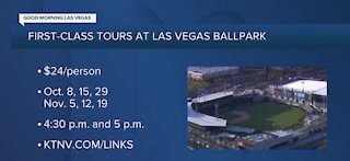First-class tours at Las Vegas Ballpark
