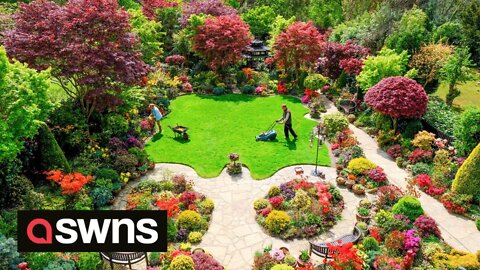 Couple who created Britain's best garden are celebrating 40 years tending the "four seasons" oasis