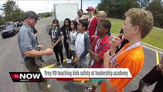 Troy Police hold youth leadership academy