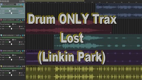 Drum ONLY Trax - Lost (Linkin Park)