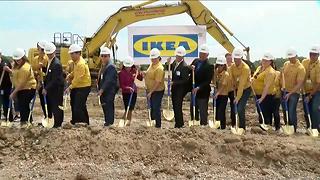 Officials break ground on Oak Creek IKEA