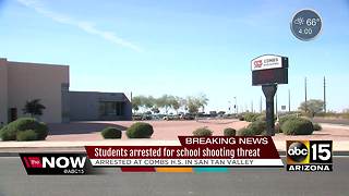 Two students arrested in Combs High School threat, set up GoFund me for ammo