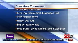 Corn hole tournament fundraiser for Jr. Condors team happening Friday Oct. 12