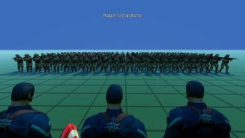 250 Captain Americas Versus 250 Modern Soldiers || Ultimate Epic Battle Simulator