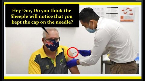 Australia PM Receives a Fake 'Needless Jab' and Why Talking Vaccinations and Tennis DO NOT Mix