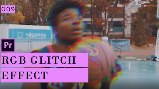 How to create an RGB glitch effect for videos in Adobe Premiere Pro