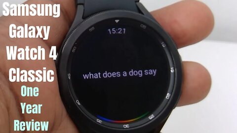 Samsung Galaxy Watch 4 Classic One Year Review