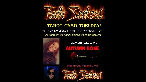 Tarot card Tuesday with AUTUMN ROSE!