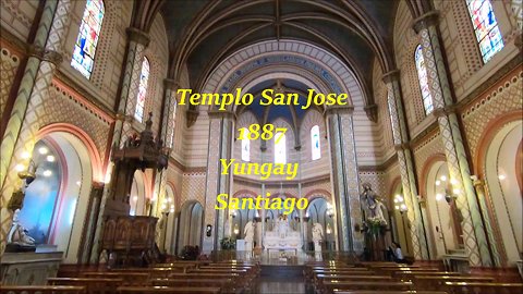 Templo San Jose 1887 Yungay Santiago in Chile