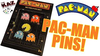 Pac Man Lapel Pins Unboxing