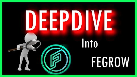 DEEPDIVE into FEGROW Token Launch launch Presale!