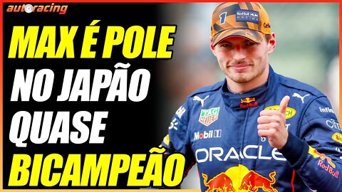 VERSTAPPEN PRECISA DE 8 PONTOS DE DIFERENÇA | TREINO DE CLASSIFICAÇÃO DO GP DO JAPÃO SUZUKA F1 2022