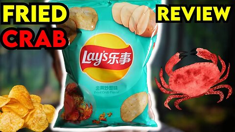 Lays Chips FRIED CRAB FLAVOR Review