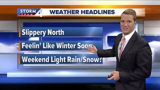 Light snow possible Thursday