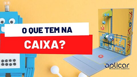 Conheça o incrível KIT de MONTAR para CRIANÇAS - Livro Box Pequeno Cientista Robótica