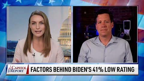 Rasmussen on Capitol Report: Talking Biden Approval and The Economy with Melina Wisecup