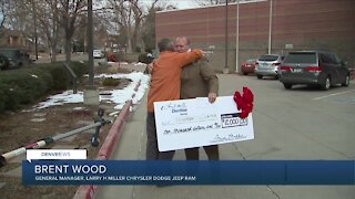 5 Days of Giving: Tennyson Center Check Presentation