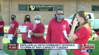 Papillion La Vista Community Schools to open at 100% capacity Tuesday