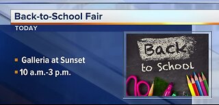 Back-to-school fair at Galleria at Sunset