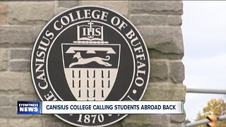 "Return home immediately" Canisius College implores students studying abroad amid Coronavirus fears