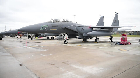 Flightline Operations Liberty Wing Broll