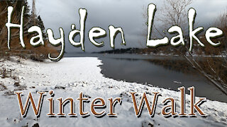 Winter Walk to Hayden Lake