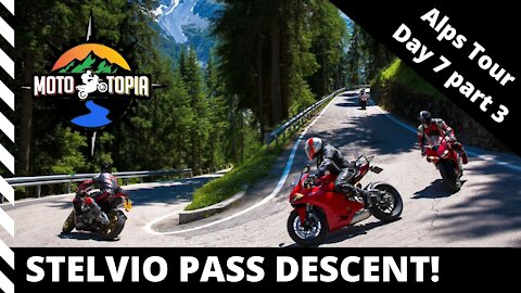 Alps Tour 2019 Day 7 Part 3 Descent of Stelvio!