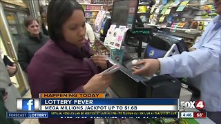 Mega Millions jackpot up to $1.6 billion