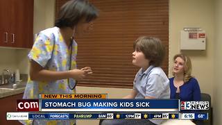 Stomach bug making kids school