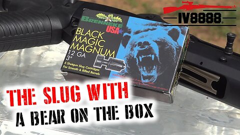 Brenneke Black Magic Magnum 12ga Gel Test