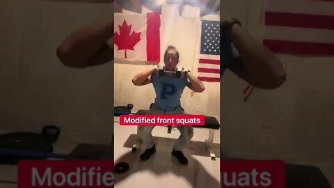 How to modify your front squat
