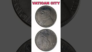 Vatican city 100 lire 1980.#shorts #coinnotesz