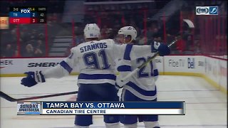 Yanni Gourde caps comeback in overtime as Tampa Bay Lightning beat Ottawa Senators 4-3