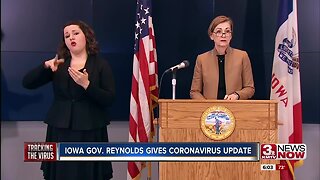 Iowa Gov. Reynolds Gives Coronavirus Update
