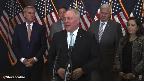 Majority Leader Steve Scalise Press Conference | March 8, 2023