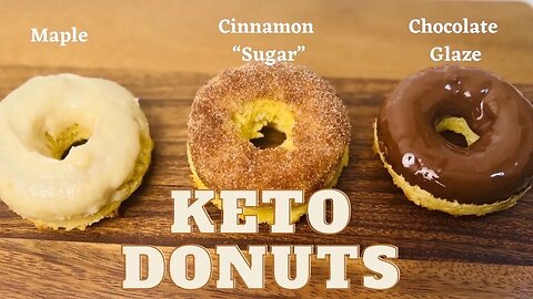 Keto Donuts Easy| How To Make Keto Donuts