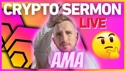 🔥CRYPTO SERMON LIVE - PULSECHAIN NEWS, PULSEX, HEX #CRYPTO