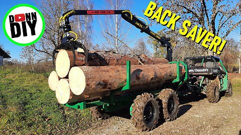 Homemade Timber Trailer PROPER TEST