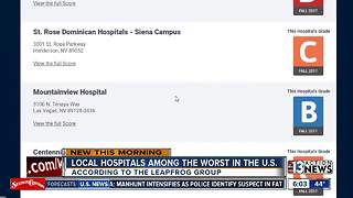 Local hospitals among worst in nation