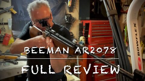 Beeman AR2078 co2 target rifle review chronograph trigger pull and groups. Nice!