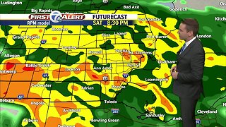 Metro Detroit Forecast: Wet and windy weekend