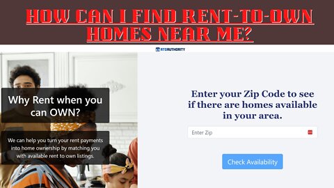 How Can I Find Rent-To-Own Homes Near Me- Here Is The Fastest Easiest Method 2022